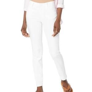 KUT FROM THE CLOTH Diana Skinny White Denim Jeans Stretch30" Inseam EUC Sz 8